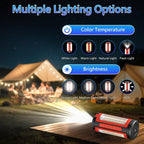 Orsine 3-Head LED Tripod Lantern